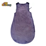 Baby girl warm cotton winter anti-kick baby sleeping bag zipper