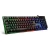 Import Backlit Game keyboard Russian/English 3 Color LED Backlight Wired USB Gaming Keyboard and Optional Mouse from China
