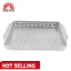 Barbecue Grill Tools Easy Cleaned Stainless Steel Vegetable Bbq grill pan barbeque basket