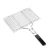 Import Barbecue Net Wooden Handle BBQ Tool Grilled Fish Stainless Steel Portable BBQ Grilling Basket BBQ Accessory from China