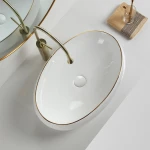 Bathroom Sanitary Ware Art Wash Hand Basin Bathroom Ceramic Art Basin