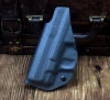 B.B.F Make Carbon Fiber Woven Pattern IWB KYDEX Tactical Gun Holster - Custom Fit - S&amp;W M&amp;P Shield 9MM/.40 S&amp;W Inside Waistband
