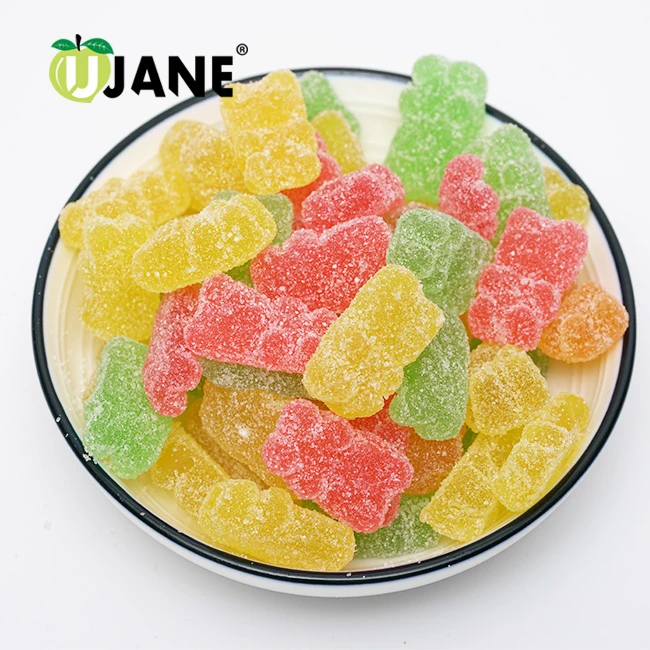 Bear shape fruity flavour bear gummy candy