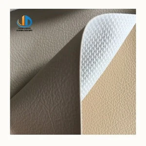 beautiful home fabric vegan PU/PVC free synthetic furniture craft tools faux Leather for notebook cover car seat