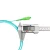 Import Bend Insensitive aqua color telecom jumper cable simplex SC APC 1.6mm fiber optic patch cord from China