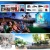 Best Christmas Outdoor Laser Profile Small Wireless Android 1080P Interactive Video Projector Full Hd