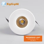 best low profile sealed led recessed square waterproof shower rated recessed stall safe can light fixture
