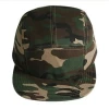 best price fashionable custom camo camp hat/5 panel flat cap