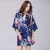 Import Best sell women mid sleeve plus size home wear printed bathing gown for lady from China
