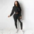 Import Best Seller Long Sleeve Solid Color Leisure Sports Pants Two Piece Suit SetWoman Fall from China