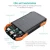 Import Best Selling Cargador Solar External Battery Cellphone Wireless Power Bank 26800mAh Solar Charger from China