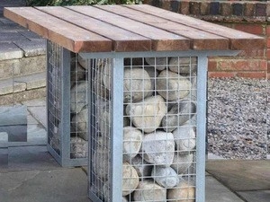 Best selling welded Gabion Box /stone cages/gabion retaining wall for garden fence for sale