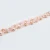 Import Bestone Hot Sale 8x6mm Pink Faceted Rondelle Glass Beads and Dyed Pearl Beads for Bracelet from China