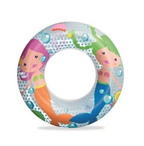 Bestway 36113 sea adventures 51cm kids swim ring inflatable rubber ring tube for kids 3-6 years