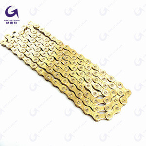 Bike Bicycle Chain Links 1/2&amp;quot; 1/8&amp;quot; 116 Silver Customized Bmx Power Pin Color Material