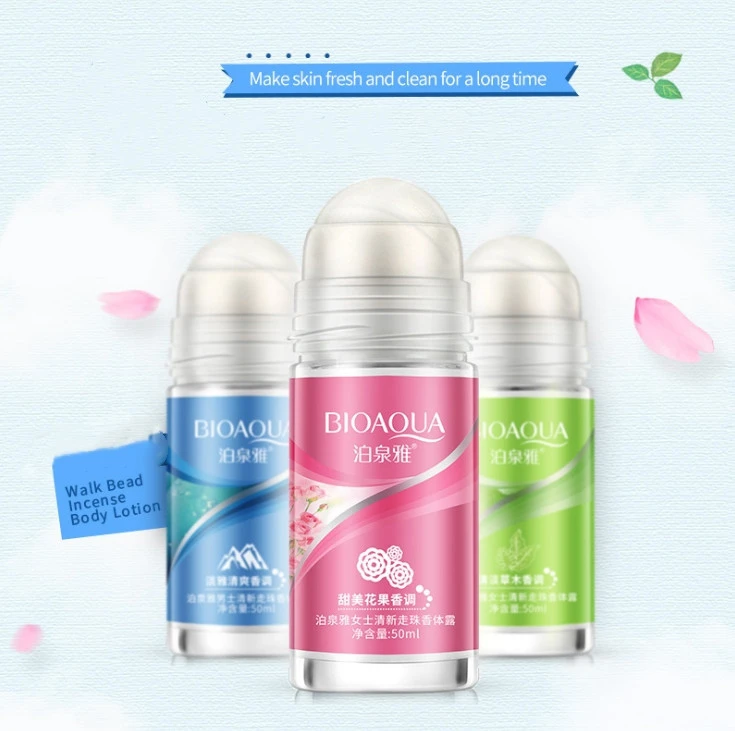 BIOAQUA Antiperspirant deodorant essence perfume ball liquid for removing underarm odour