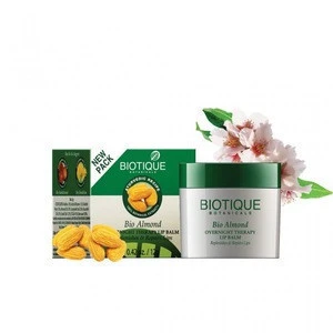 Biotique Bio -Almond Overnight Therapy Lip Balm - 12g