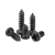 Import black self tapping screw for plastics from China