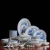 Import Blue And White Linglong Porcelain Household Gift 56 Pieces Underglaze Bowl And Plate Ceramic Tableware Set from China