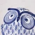 Import Blue and white porcelain decoration and business gift with Owl shape from China