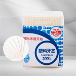 Box package mint custom interdental brush plastic dental toothpick
