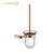 Import Brass Chrome Plated Toilet Brush Holder from China