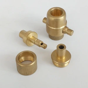 brass fabrication cnc machining service for ball valve parts