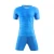 Breathable wicking polyester plain full sets sublimation cheap soccer uniform for men