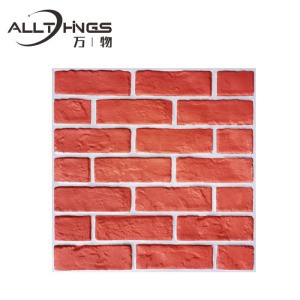 brick wallpaper living room 3D PVC wall Panel Stickers Indoor Background Interior poster cladding boards mural Faux Material