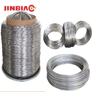 Bright Silver electric Galvanised steel Wire  ISO9001