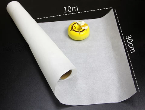 Brown Silicone-Coated Parchment Paper Baking Paper Sheet