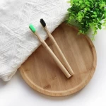 BT-CO-S-03 Wholesale Replaceable Bamboo Toothbrush With Replaceable Head