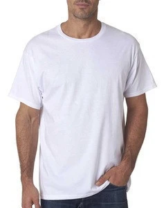 Bulk cheap under 1 polyester 120 grams mens t shirt plain blank stock election tshirts white t-shirts