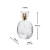 Import Bulk Wholesale 50ml Empty Flint Glass Flat Refillable Perfume Bottles With Spray Atomizer from China