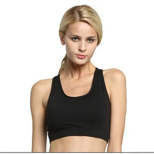 calzas padded girls inserts sports bra with pocket for phone