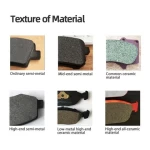 car brake pads HST0001 HST0002 HST0003 HST0004 HST0161 various model manufacture wholesale disc drum brake