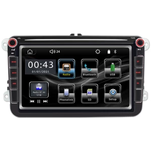 Car Radio 2 Din Mirror Link USB Stereo 8 Inch Built-in Carplay FM Multimedia Android Car MP5 Player
