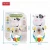 Import Cartoon cow soft lighting music hand bell toys baby rattle with tie card from China
