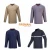 Import CAT 2 OEM low MOQ 100% cotton FR Flame retardant knitted henley Shirt hoodies from China