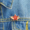 CCCP red star sickle and hammer bulk enamel lapel pin, custom your own pin