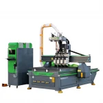 CE standard multi heads cnc router/rotary spindle head 4 axis cnc machine for chair soft legs