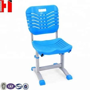 Chair furniture school classroom plastic ergonomic height adjustable chair