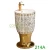Import Chaozhou Coronis ceramic gold color pedestal basin wash basin with stand from China