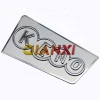 Cheap durable embossed alunimun metal logo nameplate badge