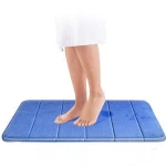 Cheap Memory Foam Bath Mats Bathroom Horizontal Stripes Rug Absorbent Soft Comfort Non slip Bath Mats online amazon