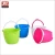 Import Cheap plastic water bucket with metal handle small wash bucket with pour spout 9L sand toys container from China