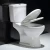 Import Cheap Price Chaozhou Sanitary Ware commmode Bathroom Ceramic Two Piece Wc Toilet with P-Trap S-trap from China