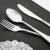 Import Cheap Wholesale Cutlery Sets Metal Spoons Forks Knives Stainless Steel Silverware Conjunto De Talheres from China