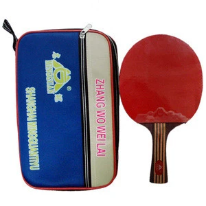 cheap wholesale prices portable ping pong paddle rackets wooden table tennis set racket bat