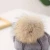 Import Children Kids Baby Toddlers Girls Sherpa Fashion Warm Winter Hat Cap A Large Removable Genuine Real Raccoon Fur Pom In Stock from China